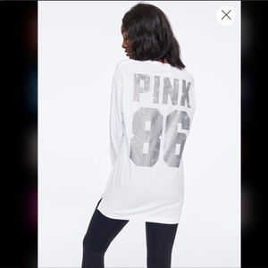 victoria’s secret pink shirt